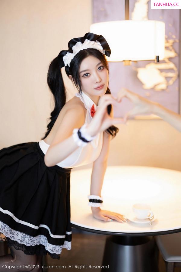 杨晨晨 sugar小甜心CC [XiuRen]高清写真图 2023.10.31 No.7590 杨晨晨Yome 黑丝美臀第13张图片